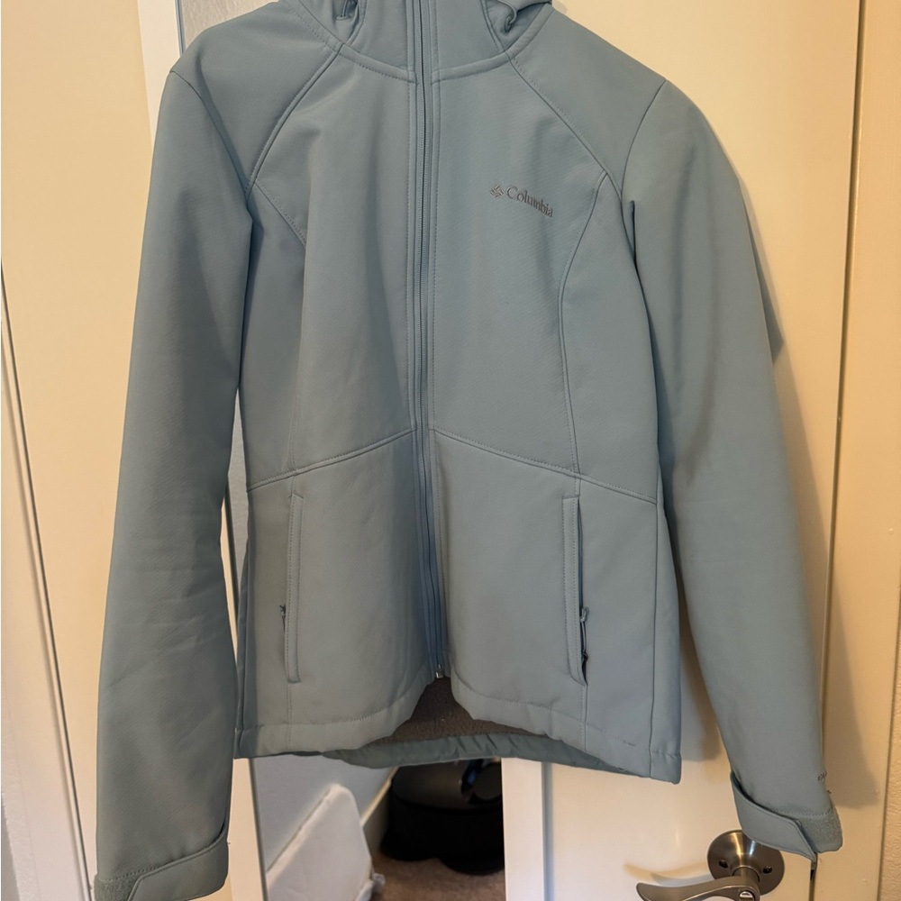 Columbia Sky Blue Softshell Jacket